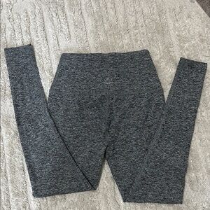 Beyond Yoga Spacedye Gray Full Length Leggings